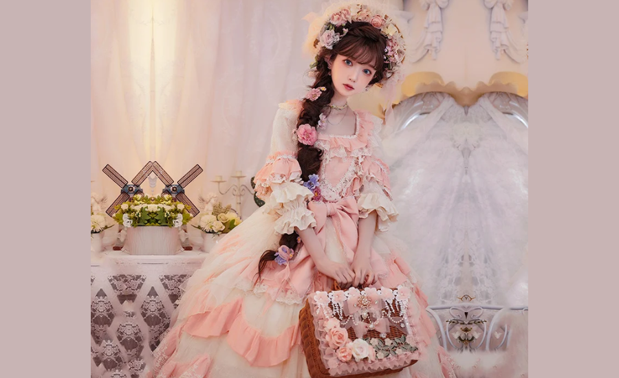 Pink Lolita JSK Dress