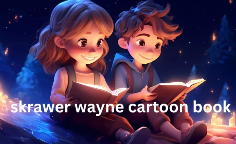 skrawer wayne cartoon book